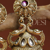 Shikhi Kundan Jhumka Earrings