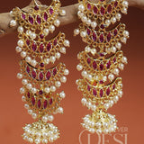 Chandramala Jhumka Earcuff / चंद्रमाला झुमका