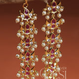 Chandramala Jhumar - Ear-Support Earrings