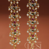 Chandramala Jhumar - Ear-Support Earrings