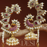 Kalapi Pakkhe Jhumka Earcuff