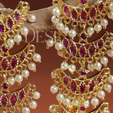 Chandramala Jhumka Earcuff / चंद्रमाला झुमका