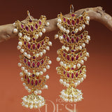 Chandramala Jhumka Earcuff / चंद्रमाला झुमका