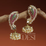 Matsya Jhumka Earrings