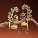 Kalapi Pakkhe Jhumka Earcuff