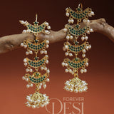 Chandramala Jhumka Earcuff / चंद्रमाला झुमका
