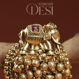 Gaj Draksha Stud Earrings गज द्राक्षा