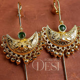 Chandrakor Kaan Bugdi Earrings / चंद्रकोर बुगडी