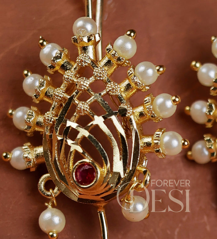 Saraswati Kaan Bugdi Earrings
