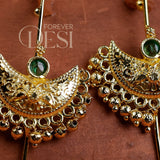 Chandrakor Kaan Bugdi Earrings / चंद्रकोर बुगडी
