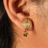 Jaali Vati Stud Earrings