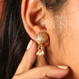 Jaali Vati Stud Earrings