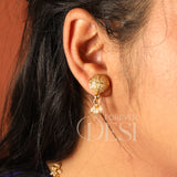 Jaali Vati Stud Earrings