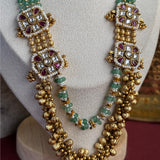 Rajnigandha Ghungroo Green Set