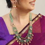 Shyamali Ratna Haar Set – Green