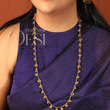 Gold Ghugari long Mala