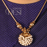 Govind Moti Gucha Necklace Set
