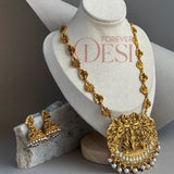 Shiv Parivaar Temple Necklace Set