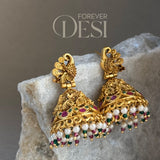 Shiv Parivaar Temple Necklace Set