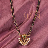 Saraswati Ruby Moti Mangalsutra Set