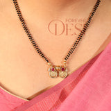 Lakshmi Coin Mangalsutra Set