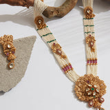 Multicolor Moti Pushpa Set