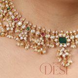 Short Aaranya Polki Set