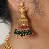 Green Gopuram Temple Set
