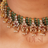 Ratanika Beads Choker Set