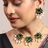 Lotus Jadau Set