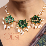 Lotus Jadau Set