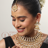 Padmika Jadau Pachi Kundan Set