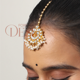 Padmika Jadau Pachi Kundan Set