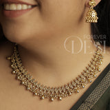 Flower Short Set Gold