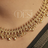 Flower Short Set Gold