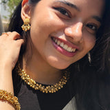 Ghungroo Gold Haar Set