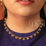 Gold Ghugri Short Mala