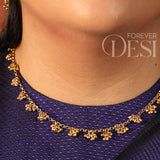 Gold Ghugri Short Mala