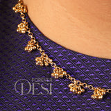 Gold Ghugri Short Mala