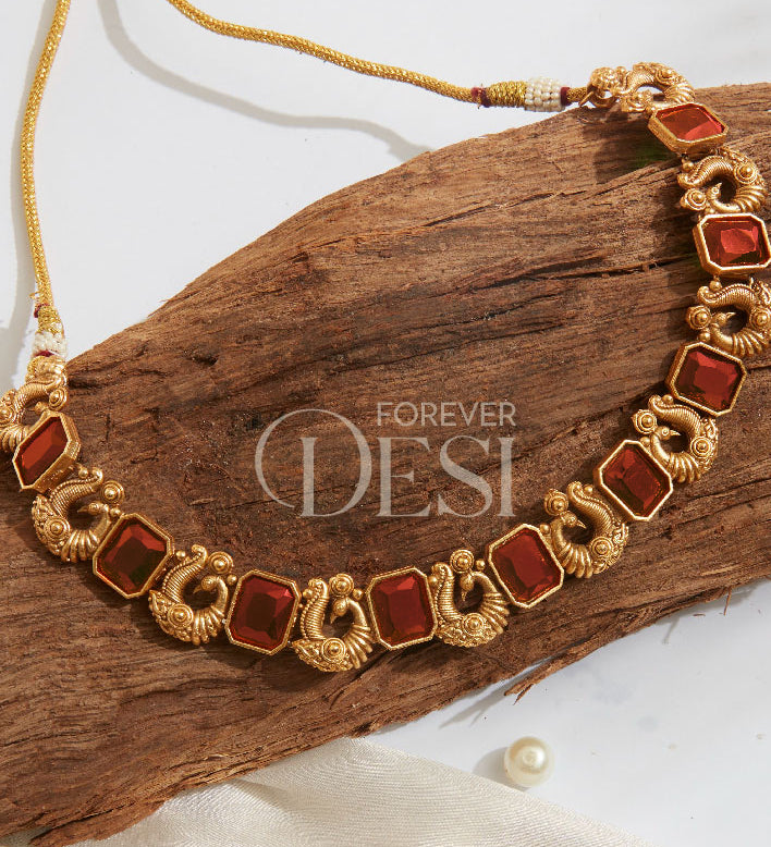 Regal Mayura Necklace