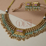 Emerald Raghavi Vanki Set