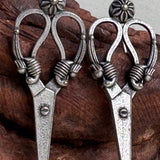 Scissor Oxidized Studs